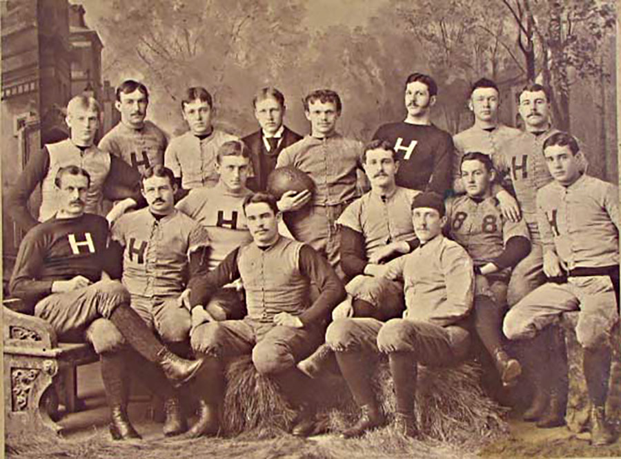 Old Harvard Rugby Team