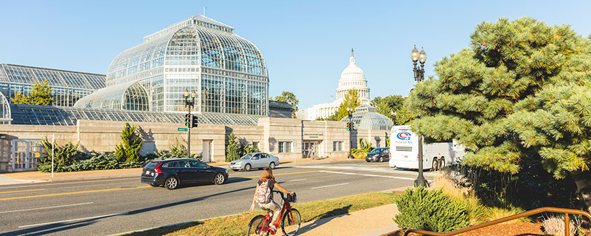 Exterior of US Botanic Garden