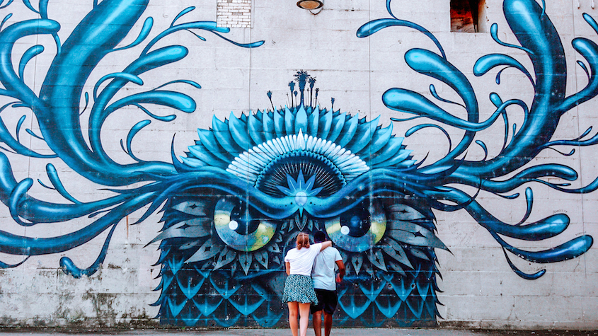 Richmond Street Art -VTC - The Detour Duo