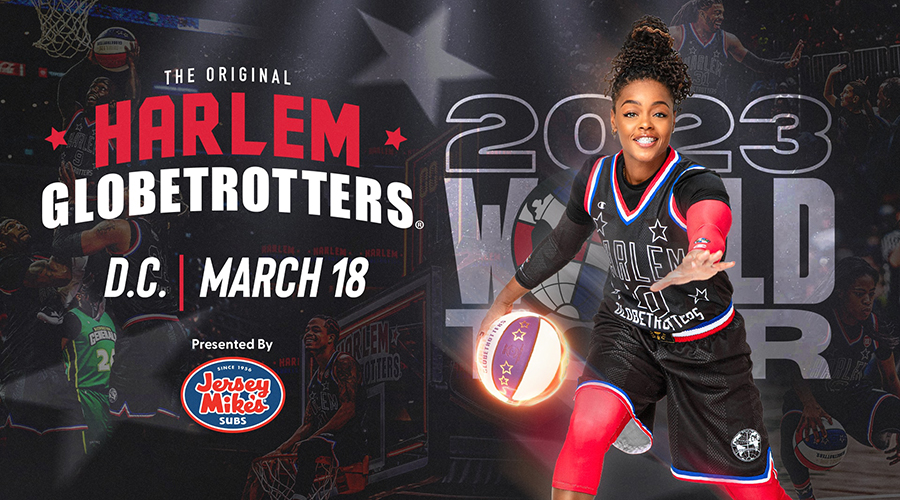 Promo poster for Harlem Globetrotters