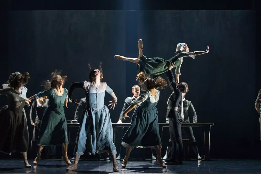 Ballet dancers from 'The Crucible'