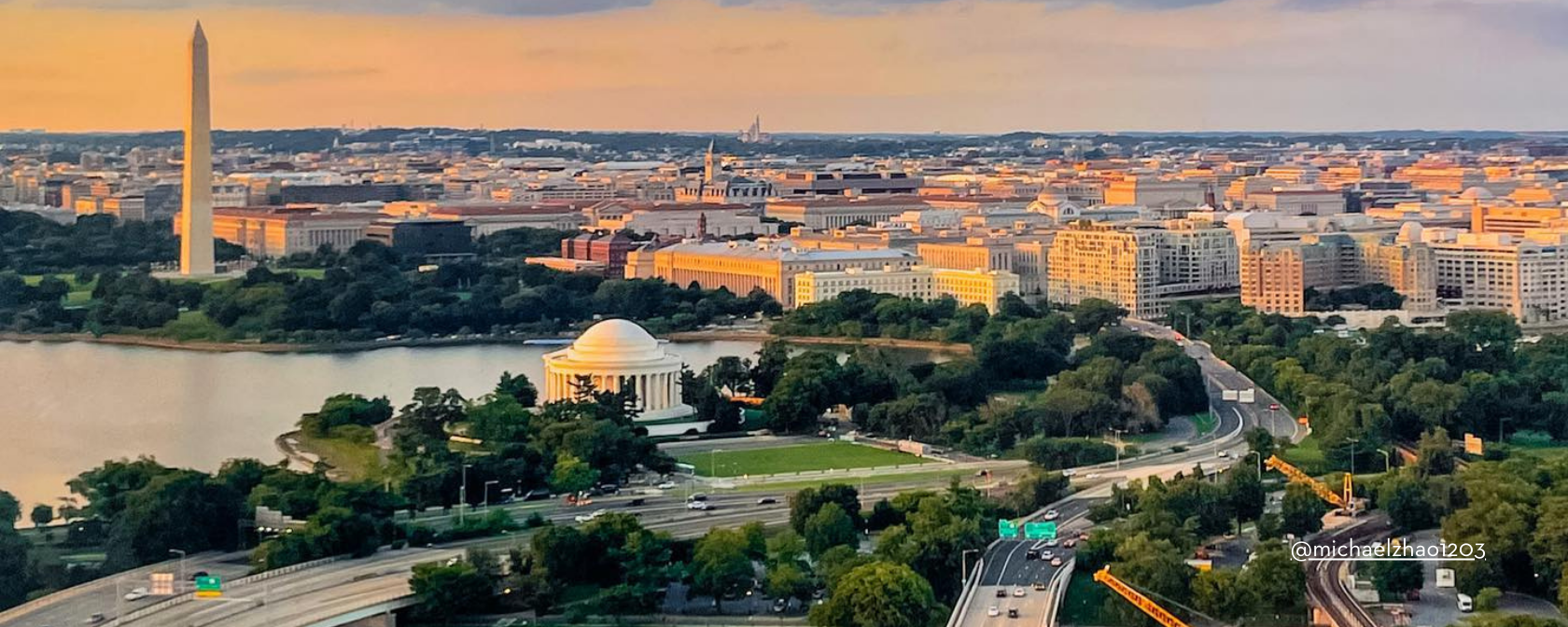 Toma aérea de DC