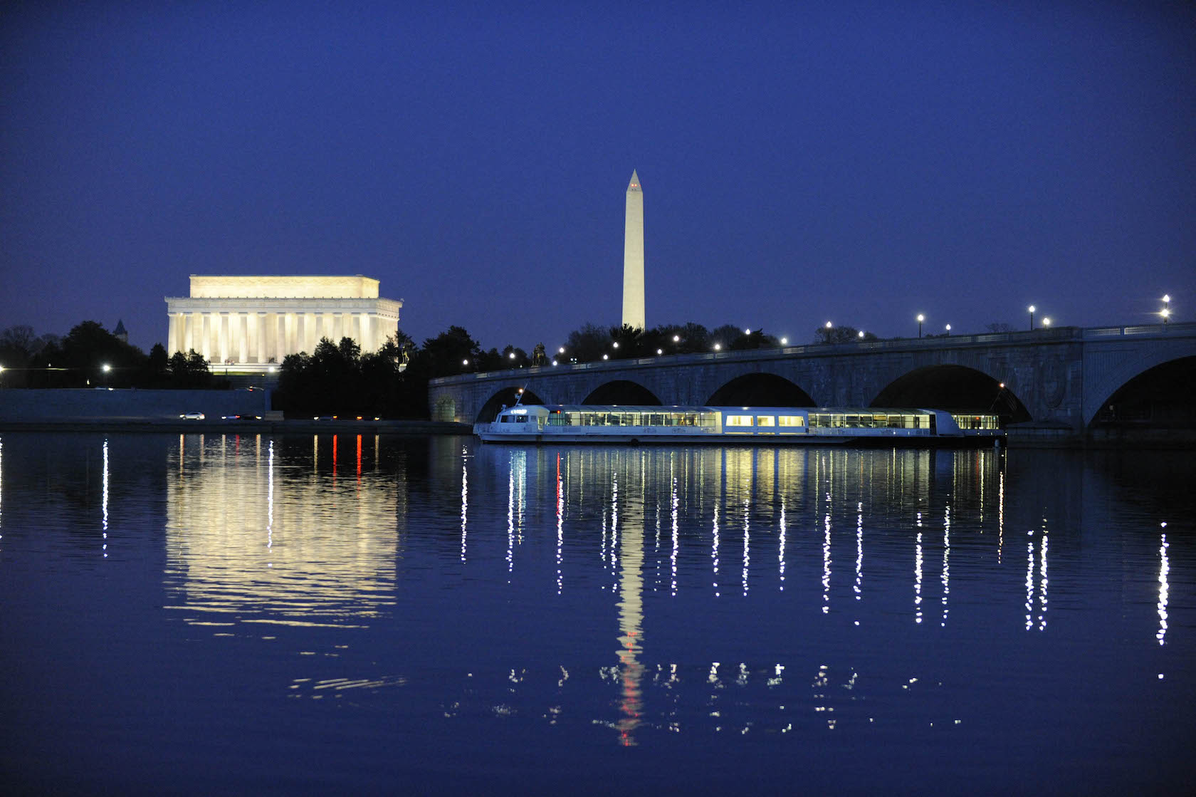 National Mall bei Nacht