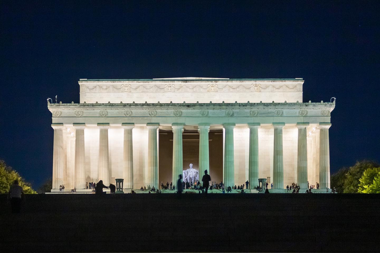 Lincoln Memorial bei Nacht