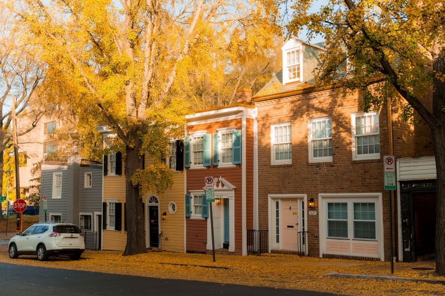 Georgetown in Fall