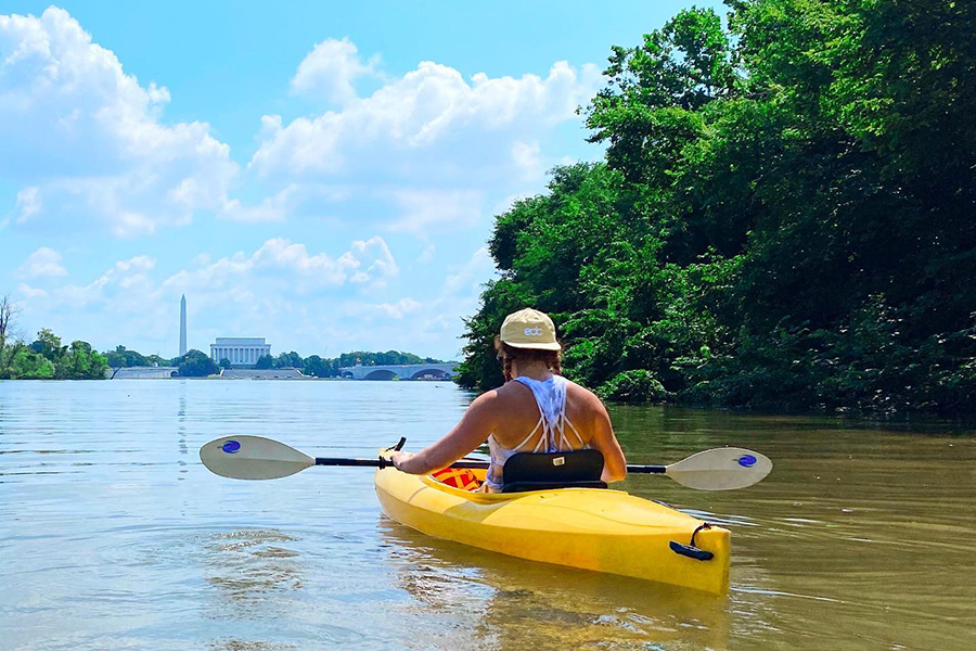 Kayaking in DC