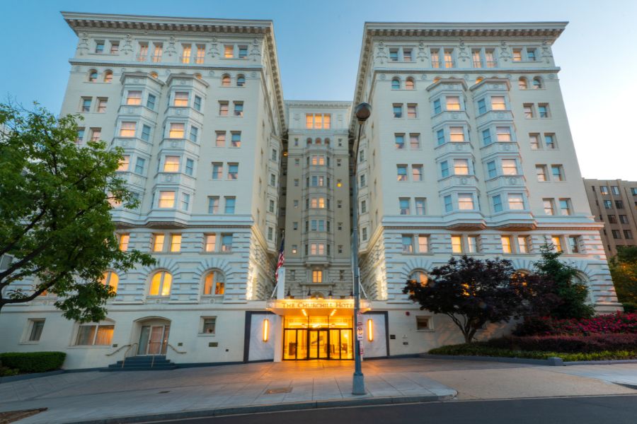The Churchill Hotel near Embassy Row Exterior