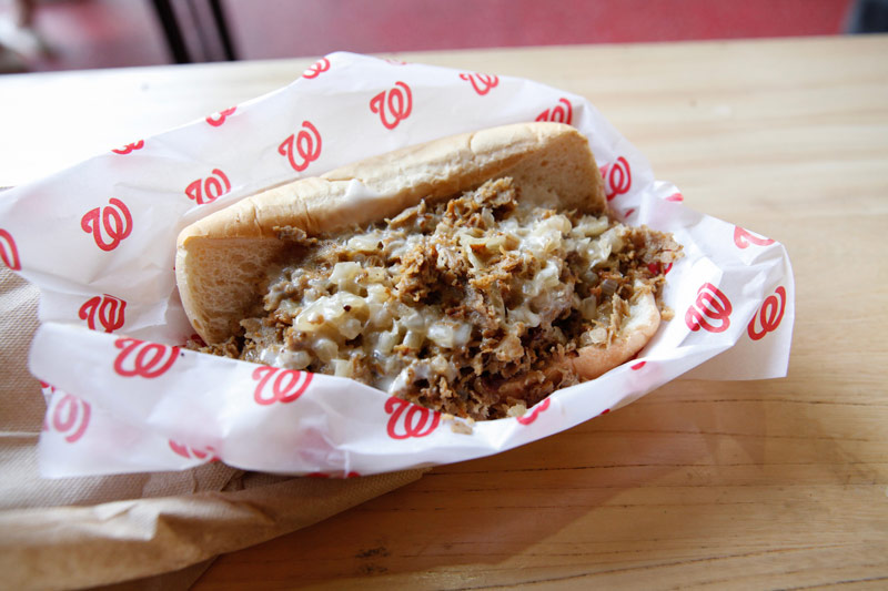 Washington Nationals concessions at Nationals Park - The best places to eat at Nats Park in DC