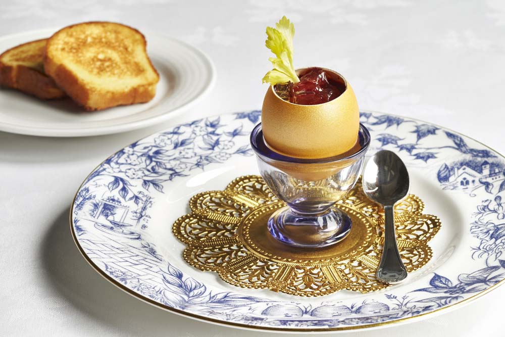 Dish from the Restaurant at The Inn at Little Washington - Two Michelin Star Restaurant in Virginia