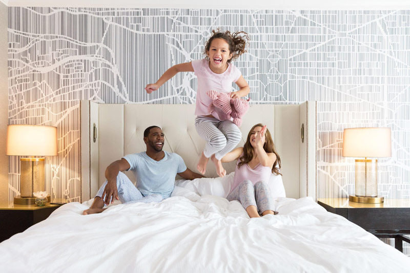 Family at the Fairmont Washington, DC, Georgetown - Kid-friendly hotels in DC