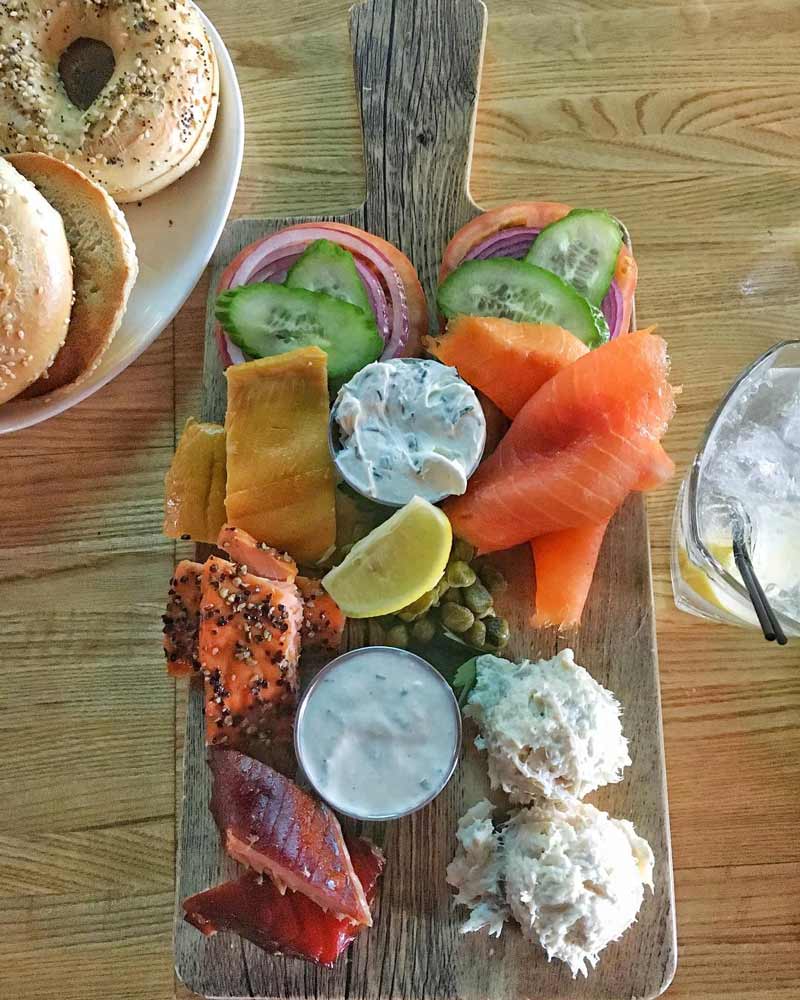 @hangrymichelle - Smoked fish board at the Tavern at Ivy City Smokehouse - Best places to eat in DC's Ivy City