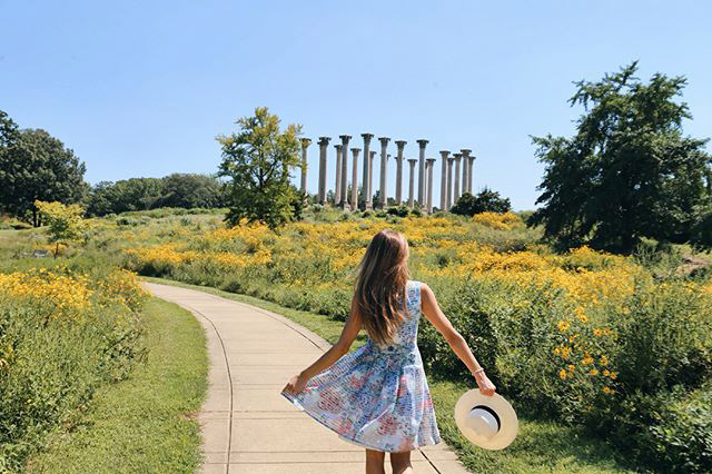 @tatyana_tati___ - Woman at the National Arboretum during summer - Outdoor things to do in Washington, DC