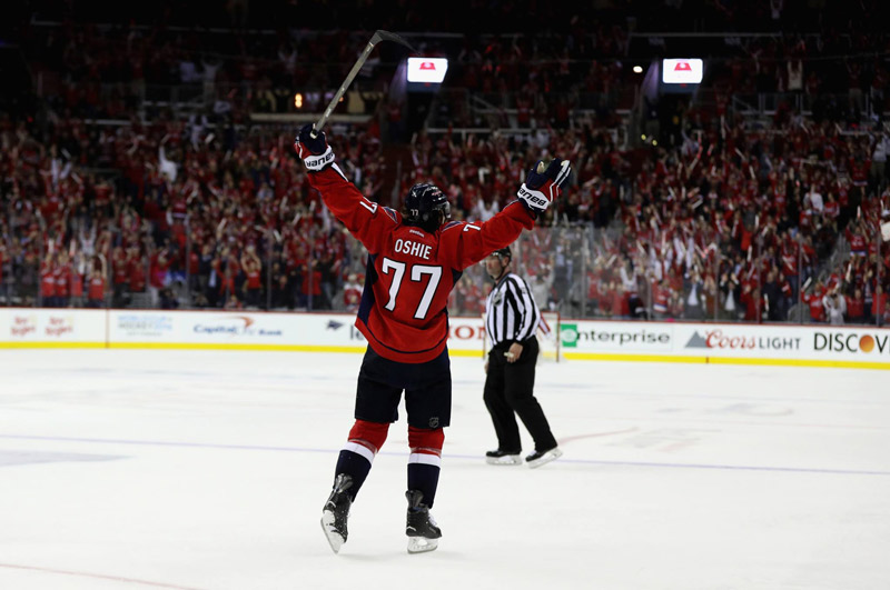 Atmosphere at Washington Capitals Hockey Game at Capital One Arena - Hockey in Washington, DC