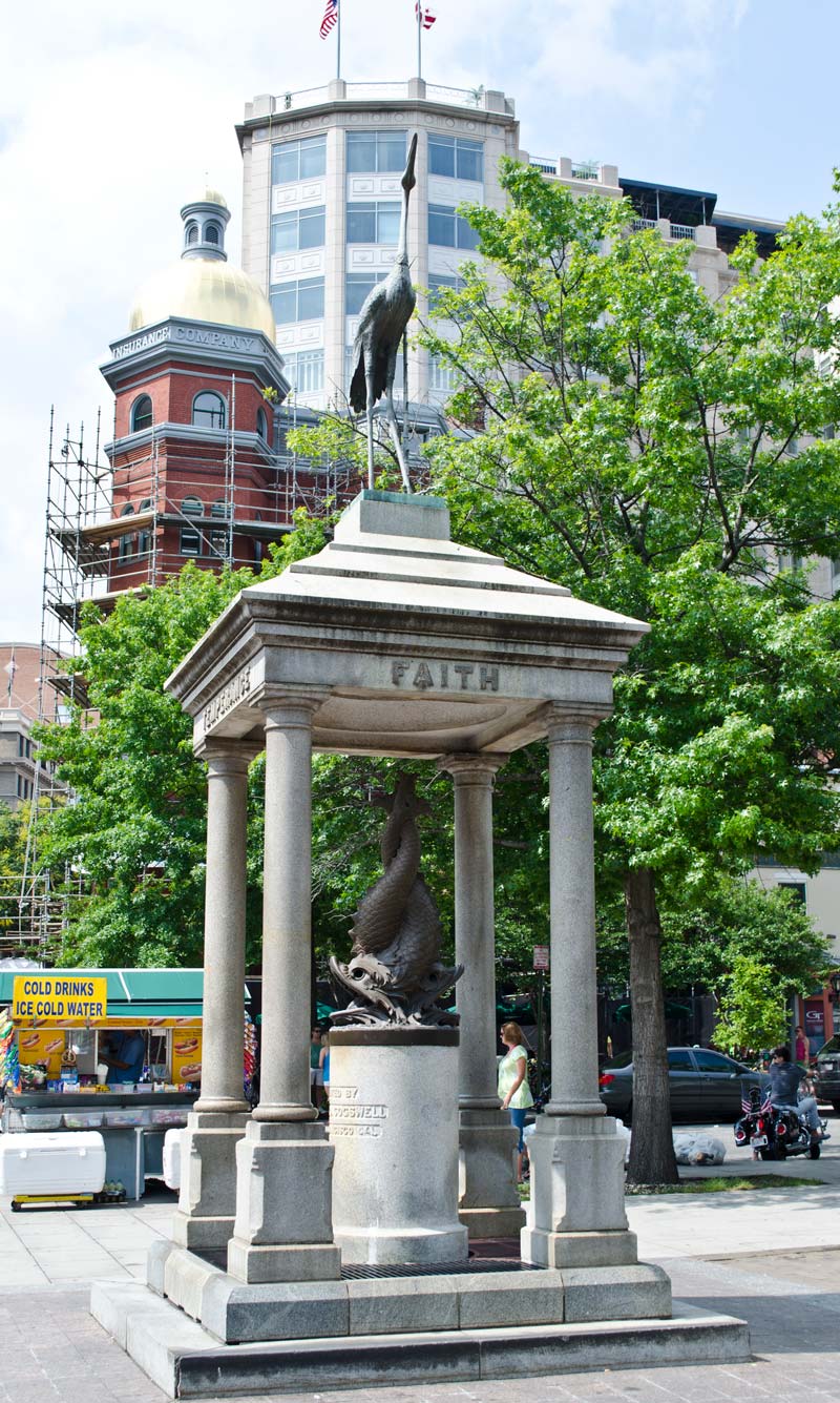 Victorian Temperance Fountain in Penn Quarter - Washington, DC