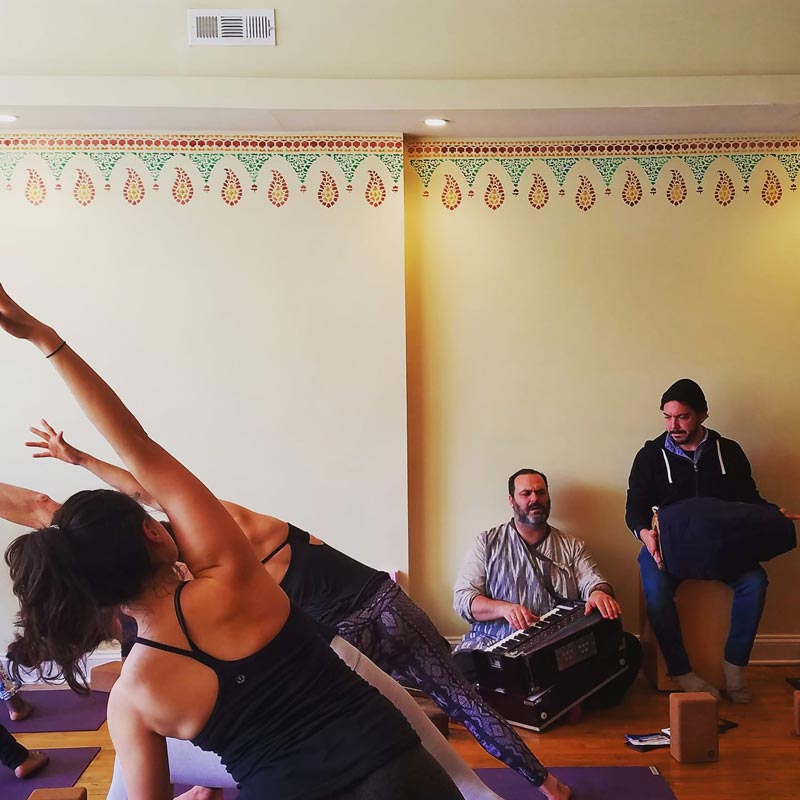 Yoga class at Bhakti Yoga DC in Mount Vernon Square - Yoga studio in Washington, DC
