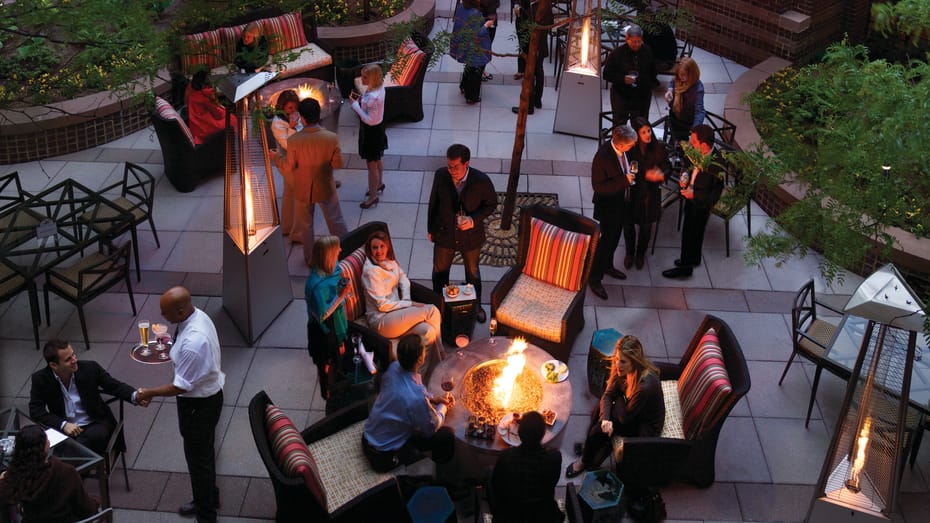 Evento no Four Seasons Hotel em Georgetown - Guia de espaços para reuniões e eventos sustentáveis ​​e ecológicos em Washington, DC