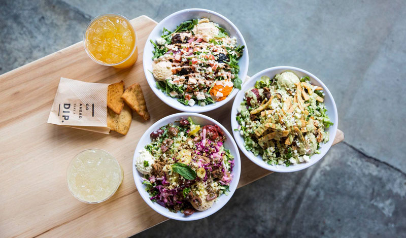 Mediterranean bowls from CAVA - Fast-casual and budget-friendly places to eat in Washington, DC