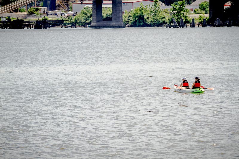 Kayakers on the Anacostia River - Things to do outside in Washington, DC