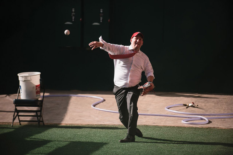 Unique meeting breaks in Washington, DC - Meeting and event at Nationals Park bullpen