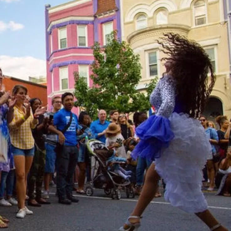 @ellievanhoutte - Crowd on 18th Street During Adams Morgan Day - Events and Festivals in Washington, DC