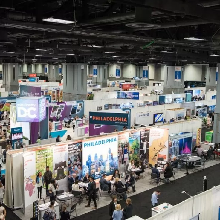 Trade Show Floor at Walter E. Washington Convention Center - Meetings and Conventions in Washington, DC