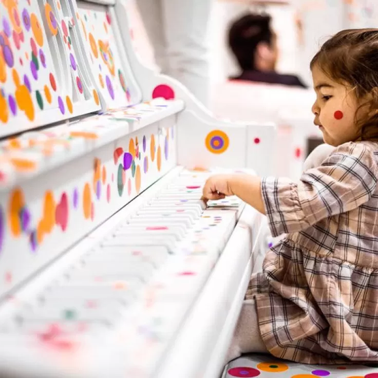 @mikelindle - Yayoi Kusama's Infinity Mirrors Exhibit - Smithsonian Hirshhorn Museum in Washington, DC