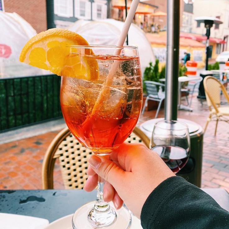 @buzzed_and_boujee - DC aperol spritz