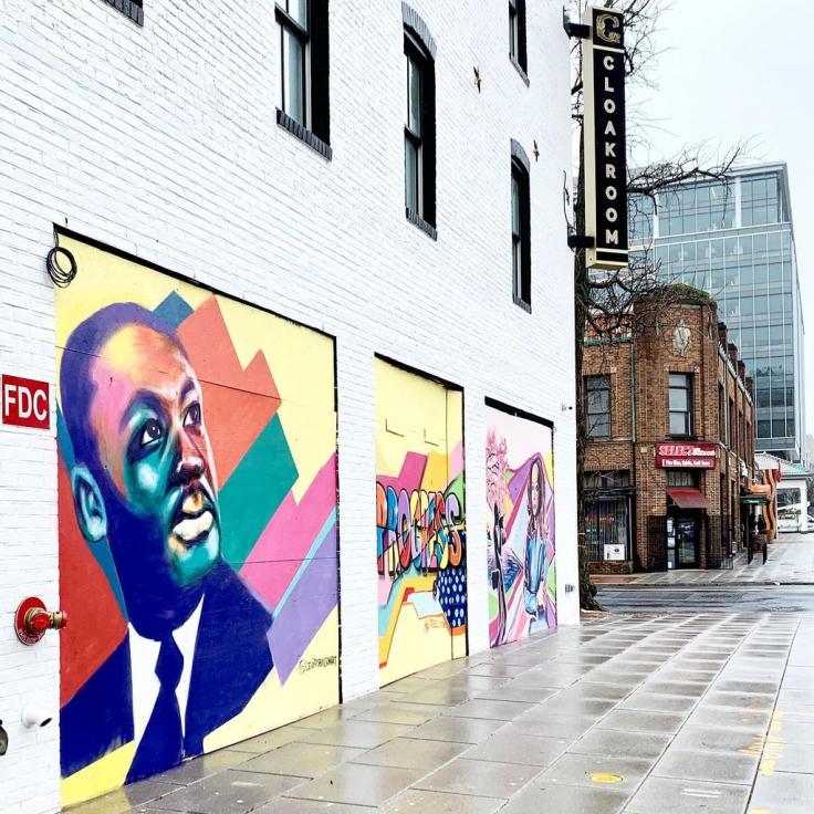 @austinkgraff - Mount Vernon Triangle MLK Memorial