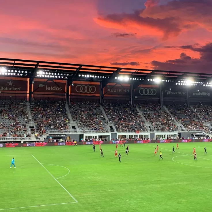 DC United vs New York Red Bulls at Audi Field