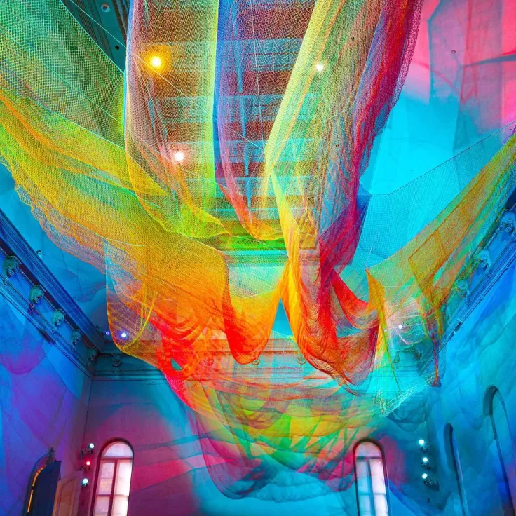 Janet Echelman’s 1.8 Renwick at the americanart