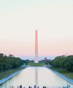 @laurenepbath - Lincoln Memorial Reflecting Pool & Washington Monument - Washington, DC
