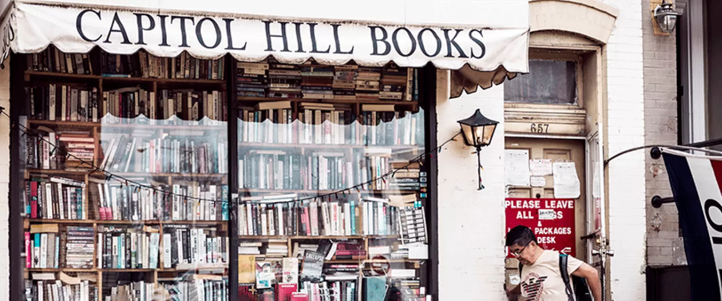 Capitol Hill Books store front