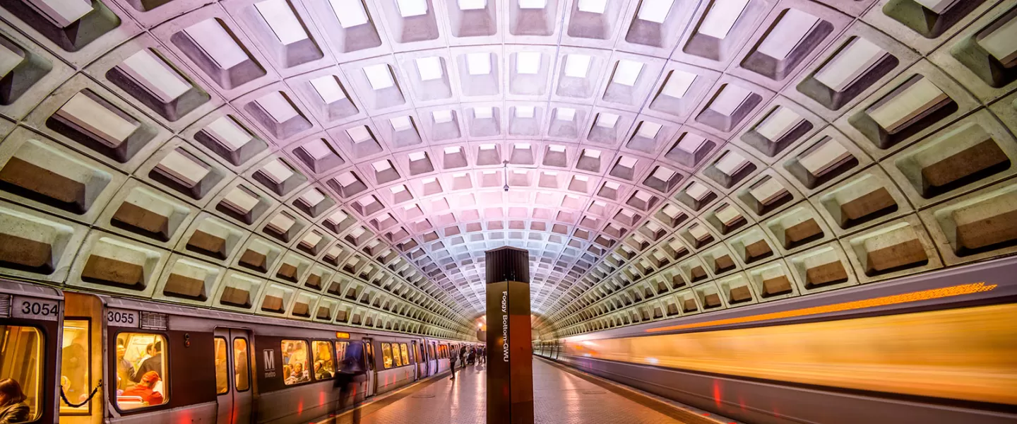 Foggy bottom metro station