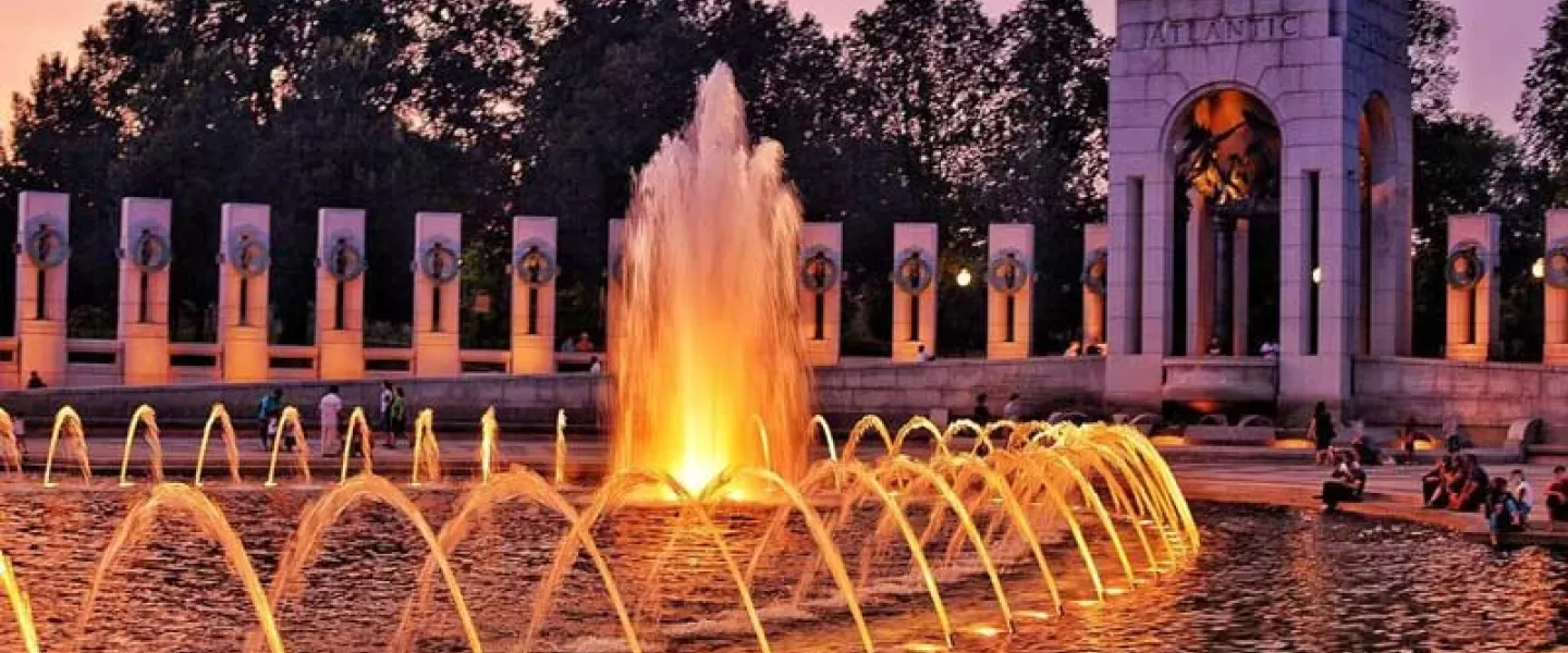 @marcus_ww - Summer sunset at the World War II Memorial - Things to do in Washington, DC