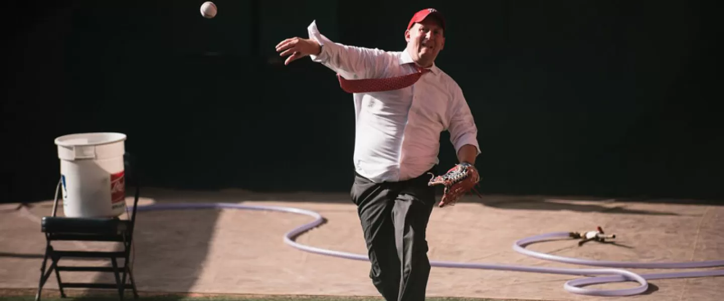 Unique meeting breaks in Washington, DC - Meeting and event at Nationals Park bullpen