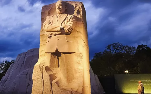 Martin Luther King, Jr. Memorial on the National Mall in Washington, DC
