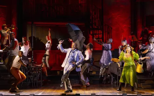 Photo from stage production of 'Hadestown'

