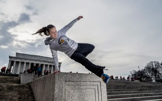 Momentum Parkour at National Building Museum
