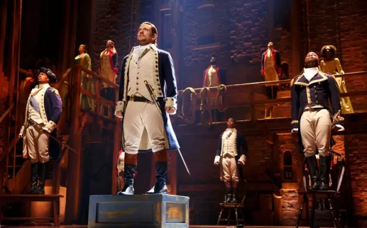 Lin-Manuel Miranda’s 'Hamilton' at the John F. Kennedy Center for the Performing Arts in Washington, DC
