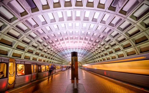 Foggy bottom metro station
