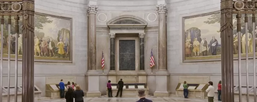 National Archives Building and Museum - Free Washington, DC Museum with Constitution, Declaration of Independence and Bill of Rights