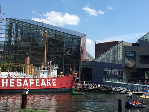 Waterfront in Baltimore, Maryland