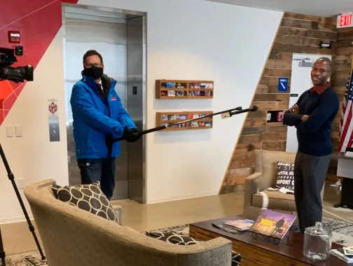 Elliott L. Ferguson, President & CEO, Destination DC, interviewed by media