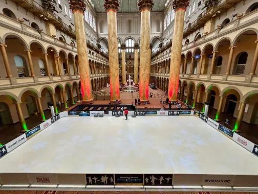 Winter Skate Spectacular at the National Building Museum