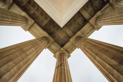 @elevenphotographs - lincoln memorial ceiling
