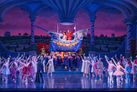 Kansas City Ballet in The Nutcracker. Photo by Brett Pruitt.