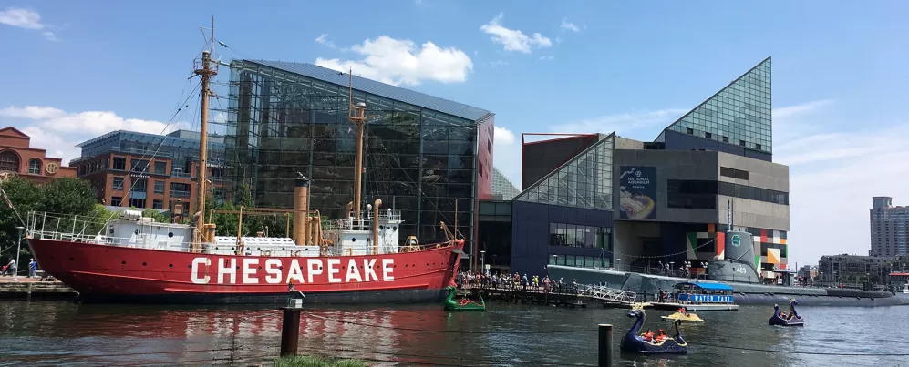 Waterfront in Baltimore, Maryland