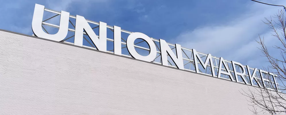 Union Market sign
