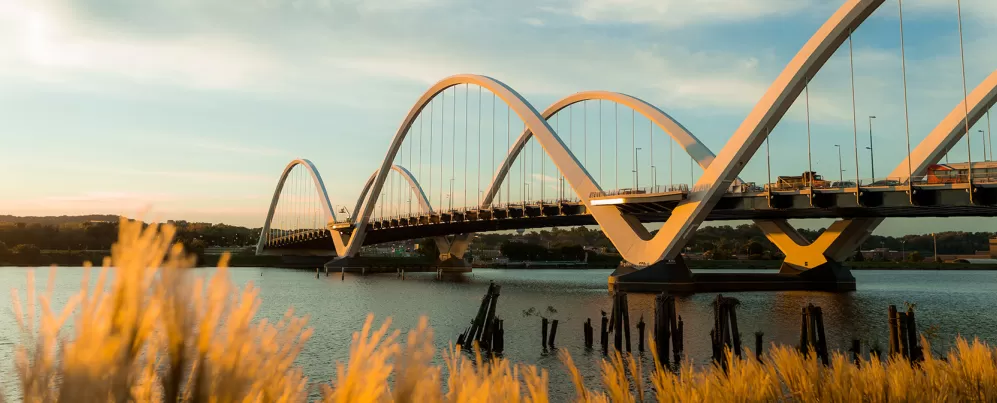 Frederick Douglass Bridge into Washington, DC