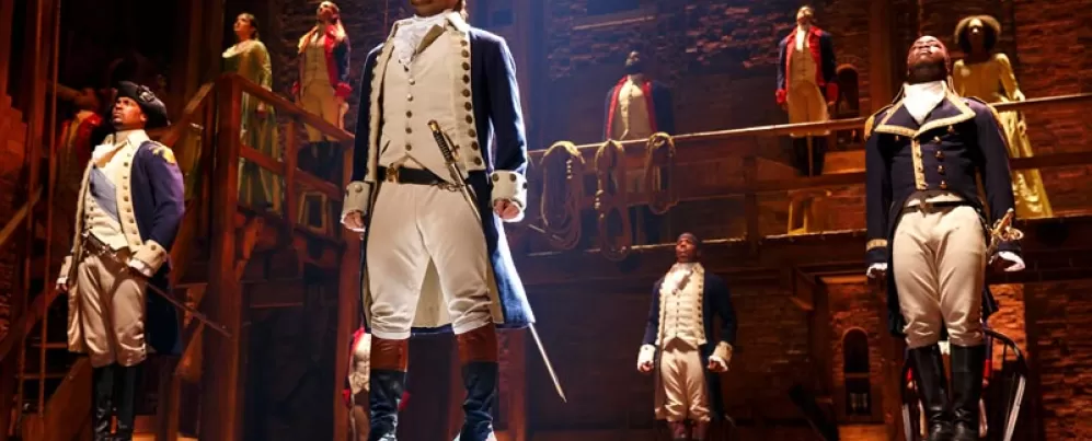 Lin-Manuel Miranda’s 'Hamilton' at the John F. Kennedy Center for the Performing Arts in Washington, DC